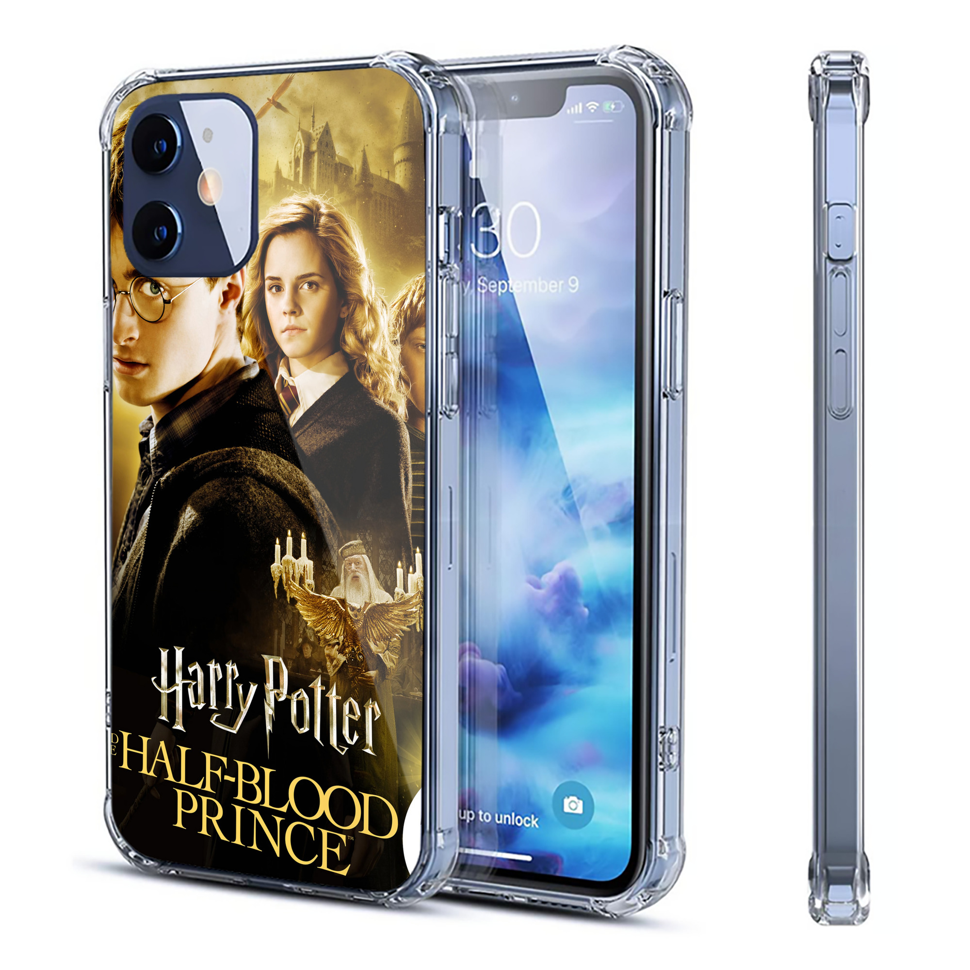 （画像用） Harry Potter ハリー・ポッターシリーズ 【iPhone 12シリーズ対応】透明スマホケース（クリアソフトケース）